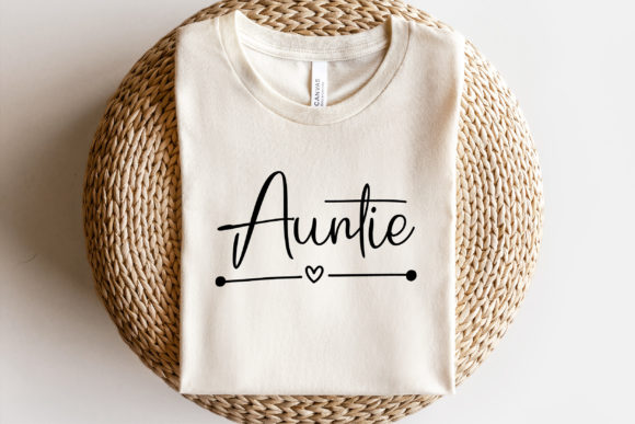Auntie Heart SVG: Graphics and Crafts Asset Review