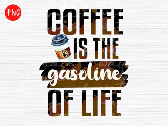 Coffee Is The Gasoline PNG: An Embroidery Review