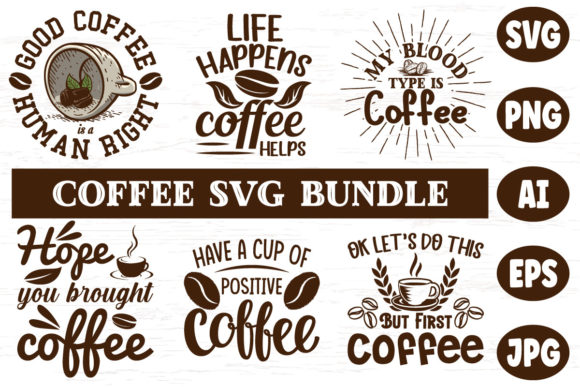Coffee Lover SVG Bundle: Graphics & Crafts Review
