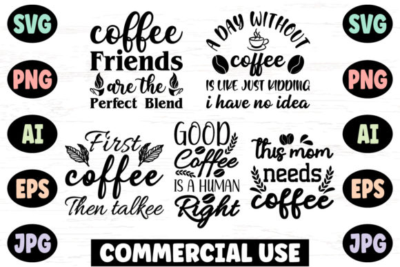 Coffee SVG Bundle: Graphics & Crafts Asset Review