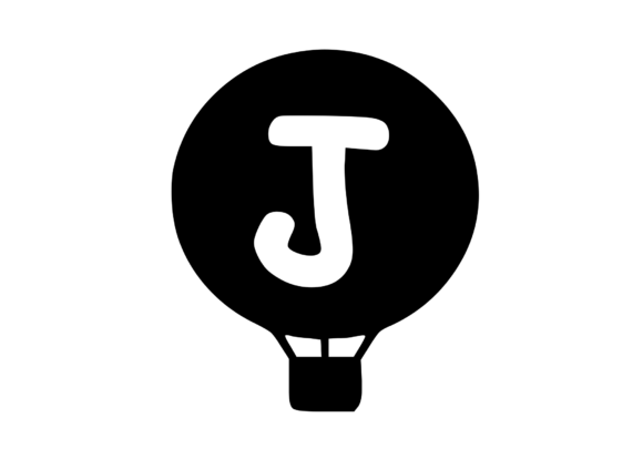 Hot Air Balloon with Mono J: Graphics for Crafts
