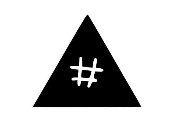 Triangle Shape with Playful Mono: Graphics for Crafts