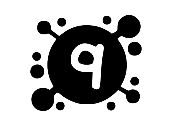 Viral Bacterial Germ with Mono 9 Graphics for Crafts