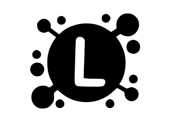 Viral Bacterial Germ with Mono L Graphics for Crafts