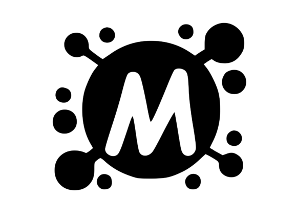 Viral Bacterial Germ with Mono M: Graphics for Crafts
