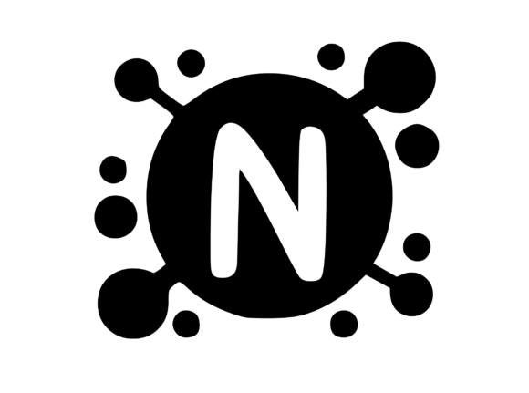 Viral Bacterial Germ with Mono N: Graphics for Crafts