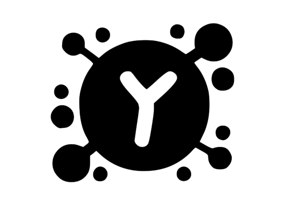 Viral Bacterial Germ with Mono Y: Graphics for Crafts